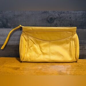Yellow Vintage Clutch Brenali